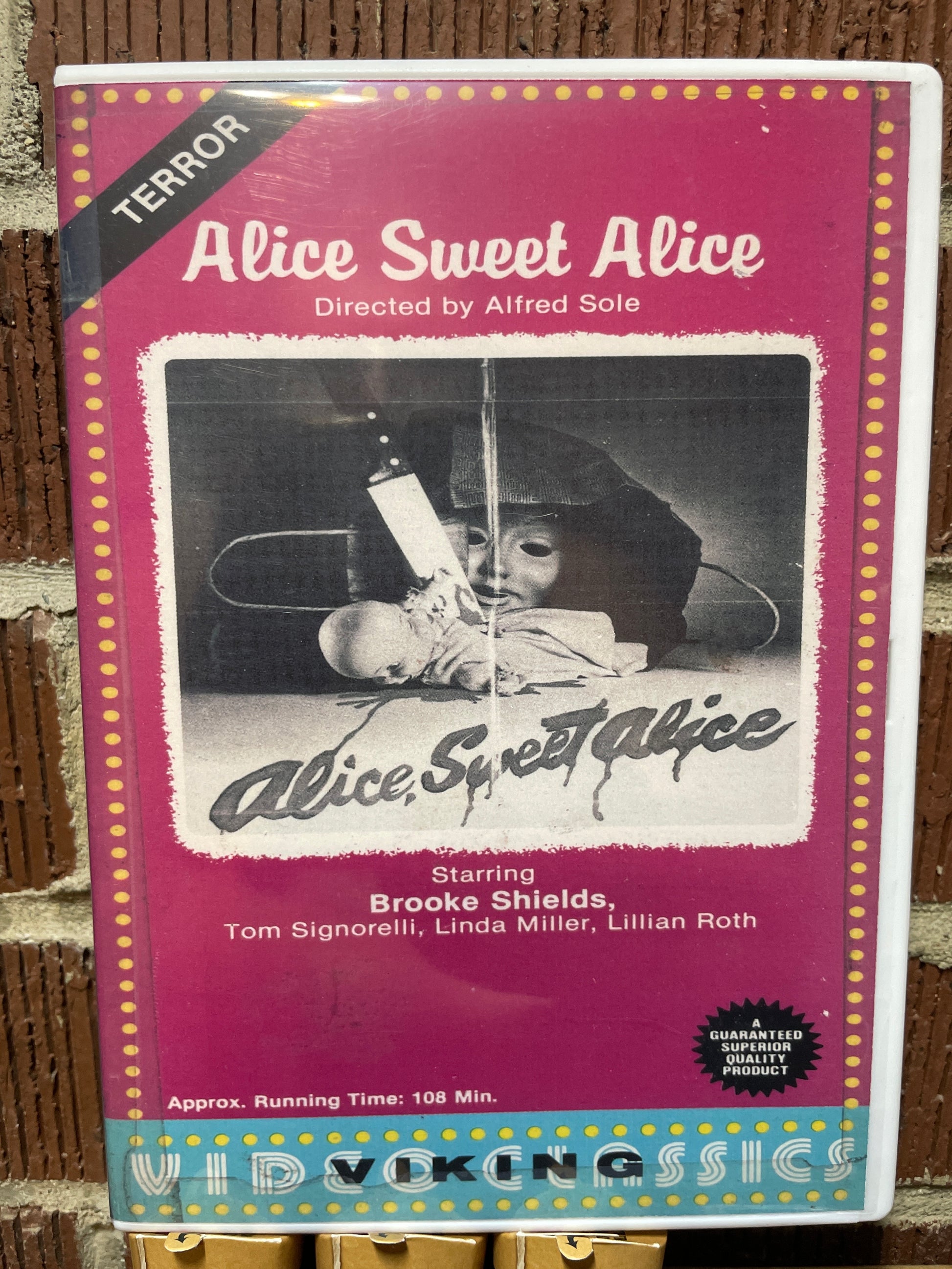 Alice Sweet Alice DVD Cult Horror
