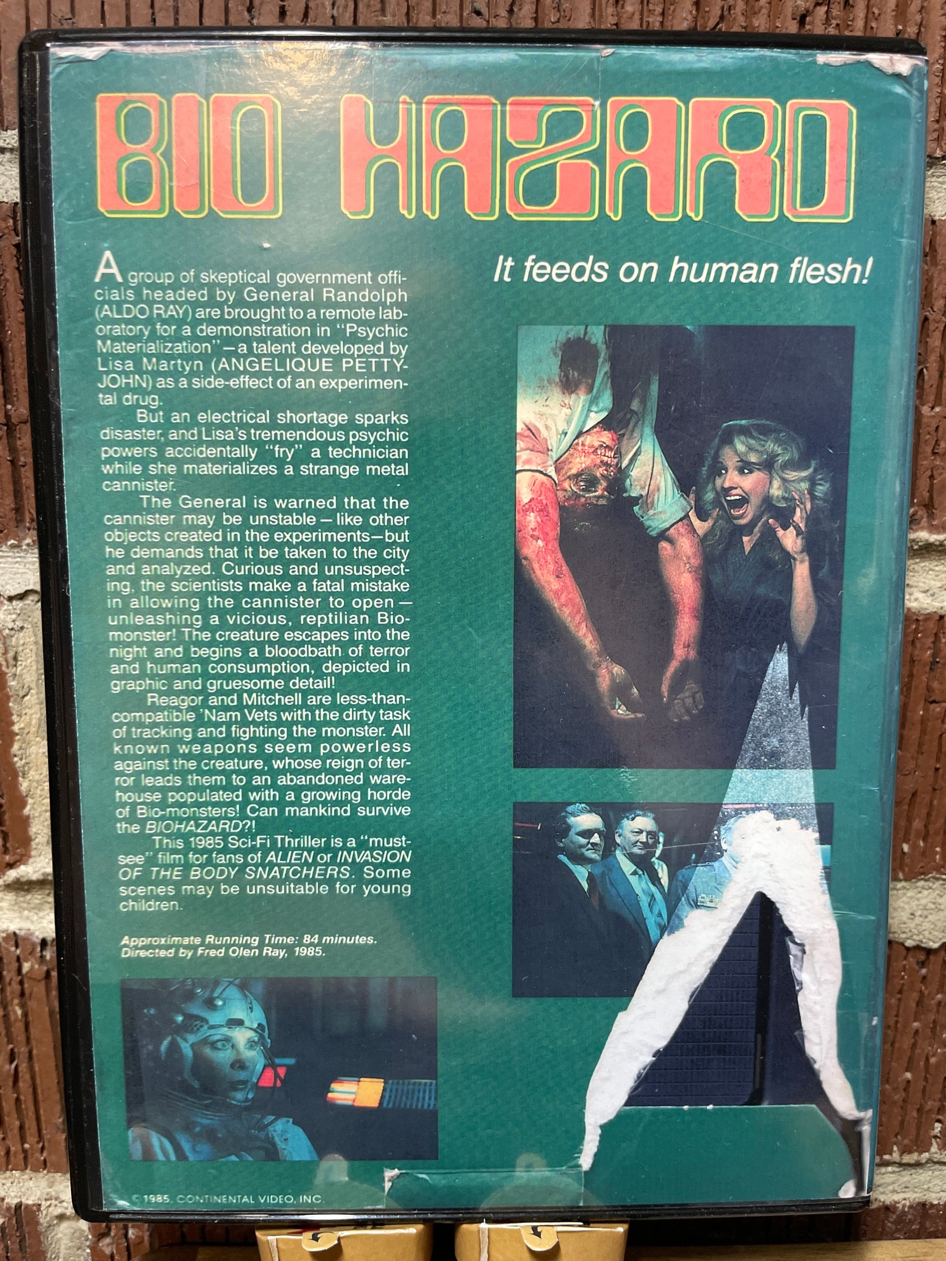 Bio Hazard DVD Cult Horror