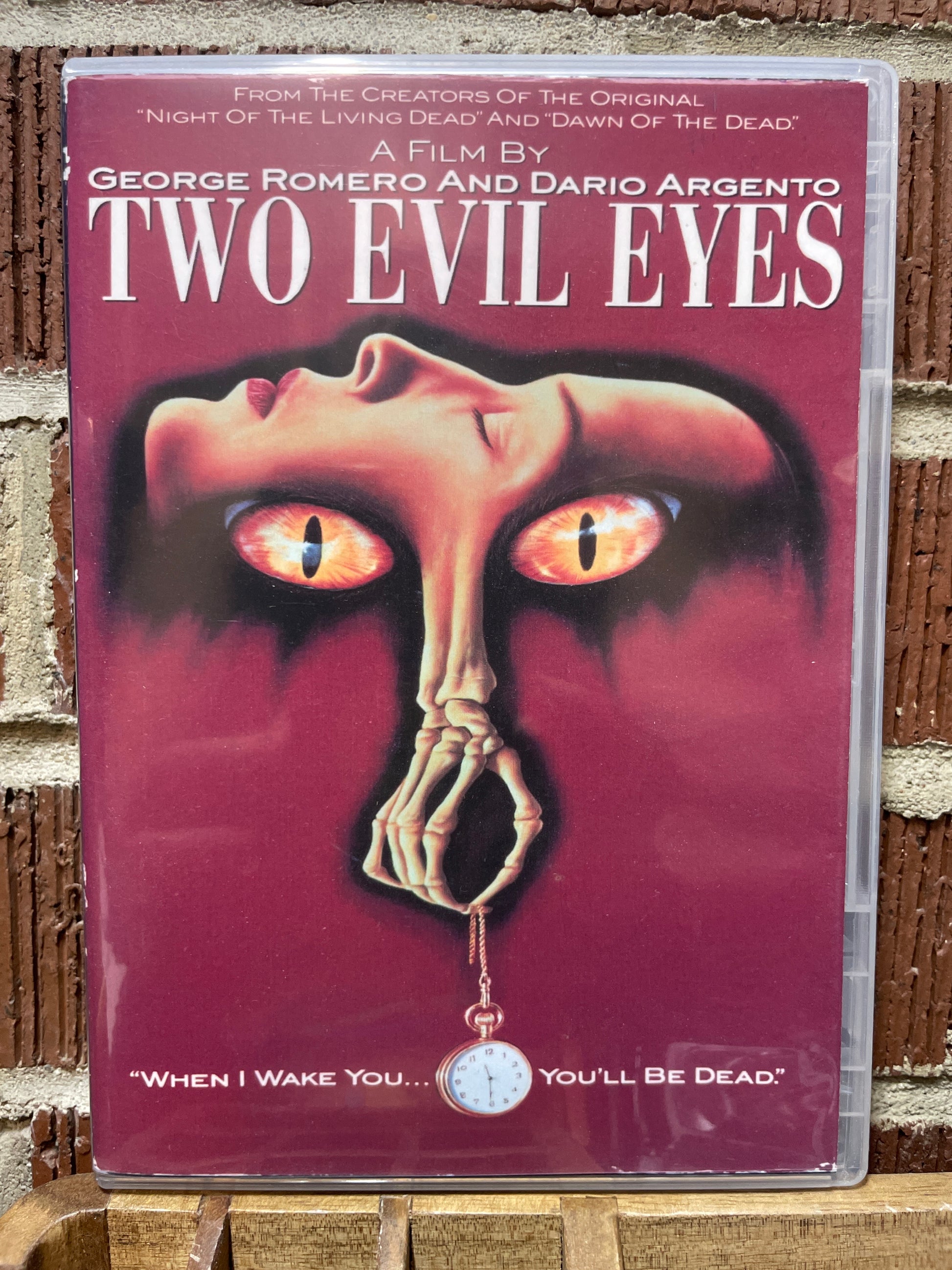 Two Evil Eyes DVD Cult Horror