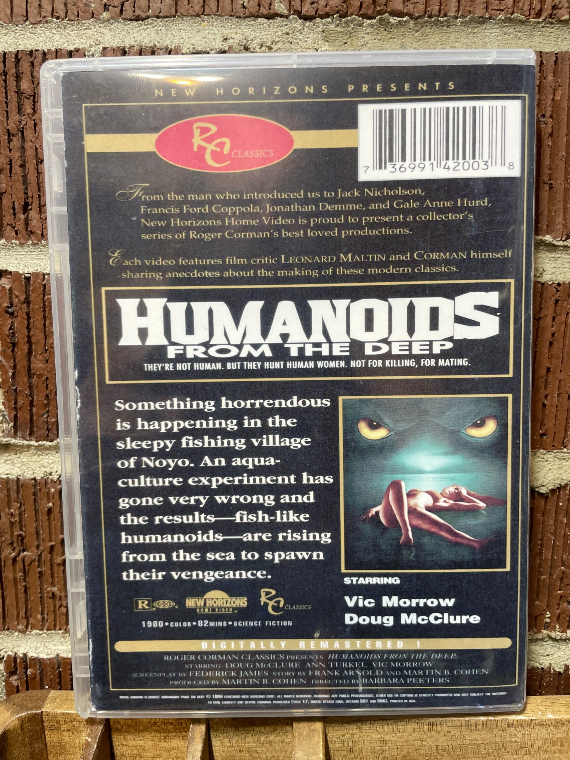Humanoids From The Deep DVD Cult Horror