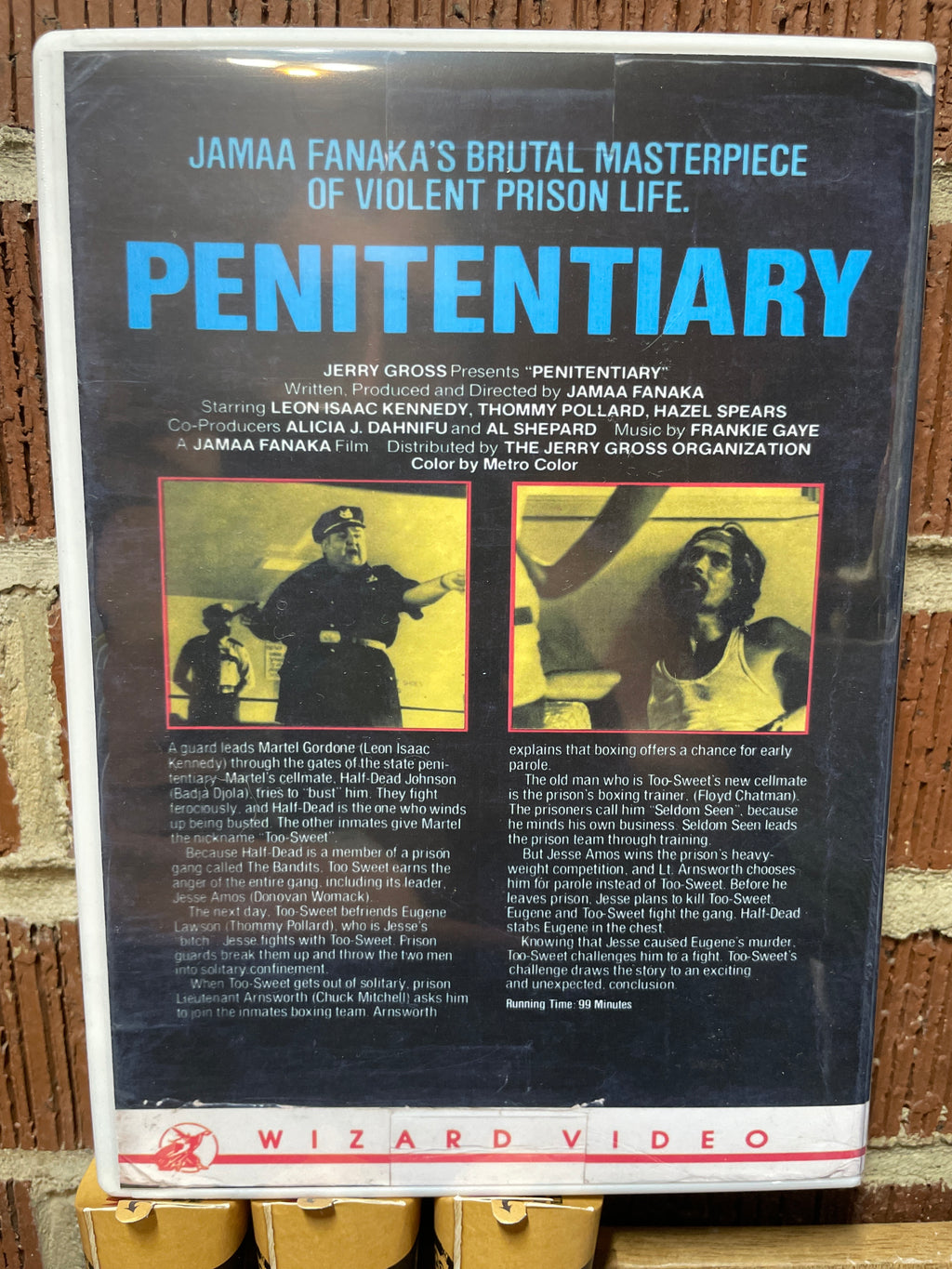 Penitentiary DVD Cult Horror