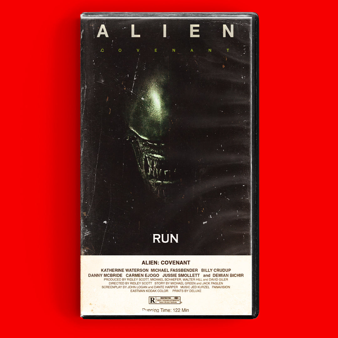 Alien Covenant VHS Artifact Horror Sci Fi Horror