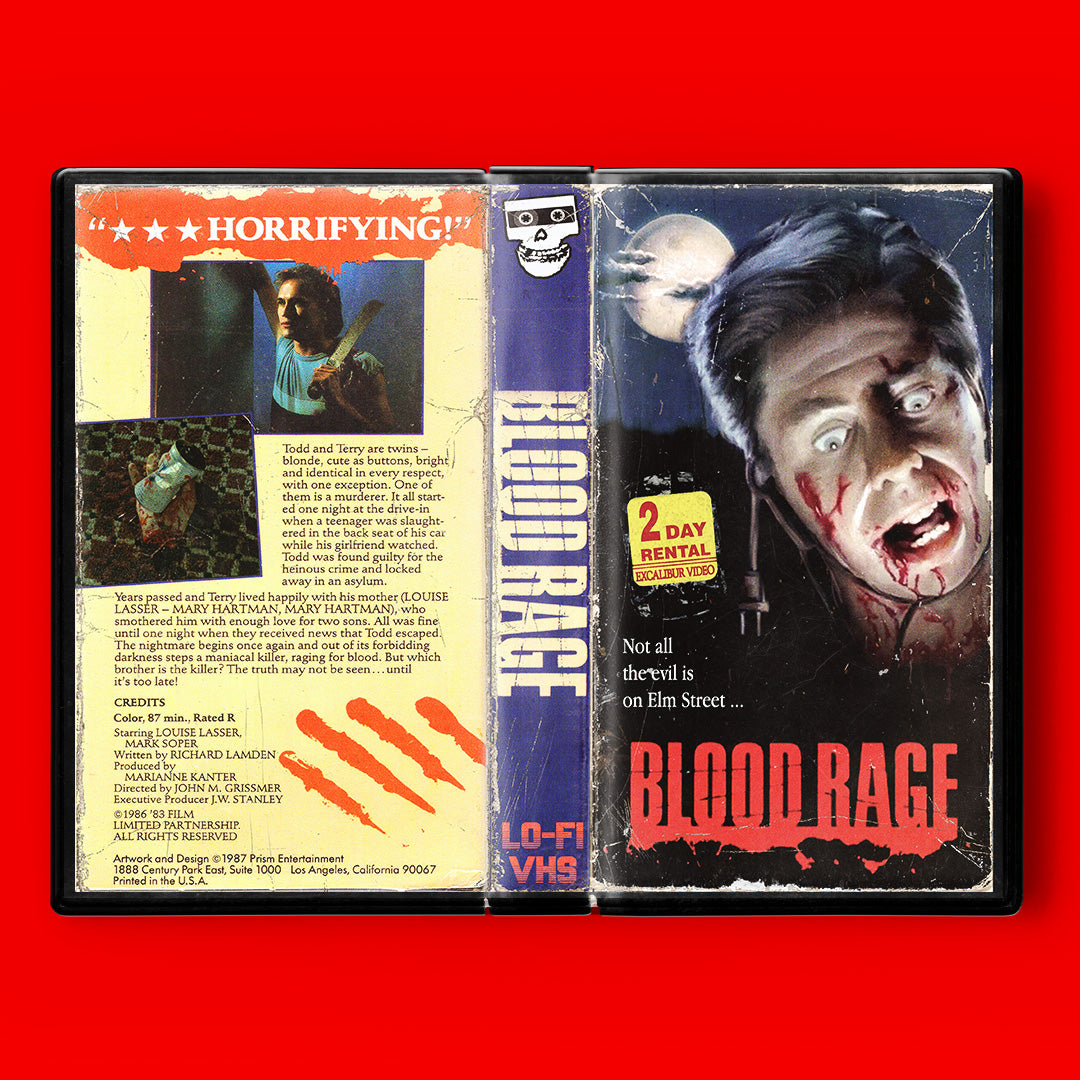 Blood Rage VHS Artifact Horror