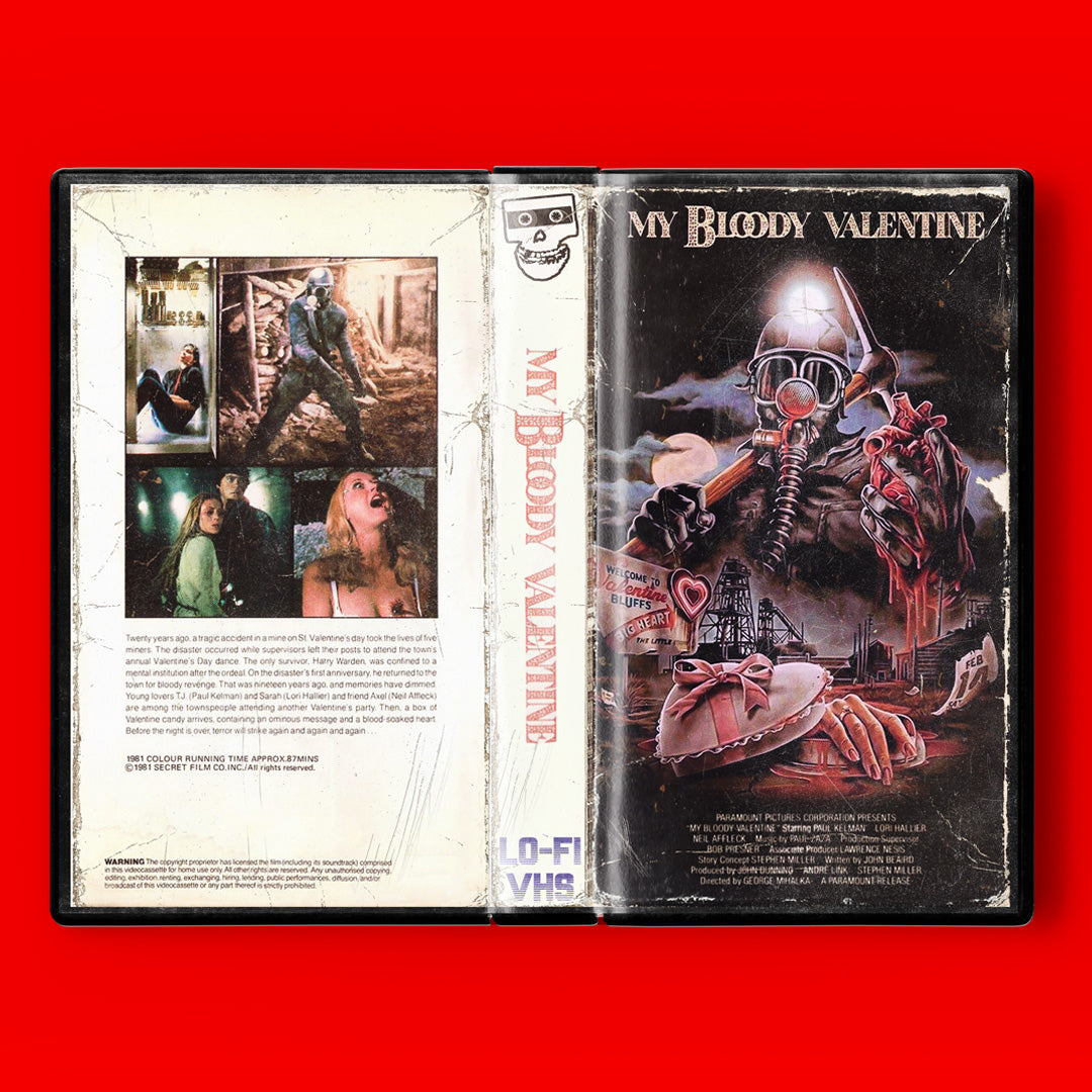 My Bloody Valentine 1981 VHS Artifact Horror