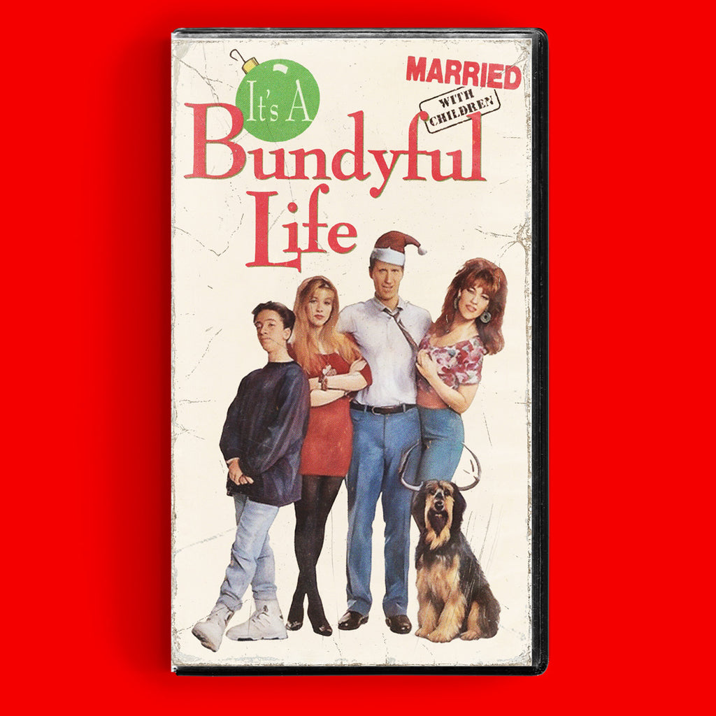 It's A Bundyful Life VHS Artifact Christmas Married With Children