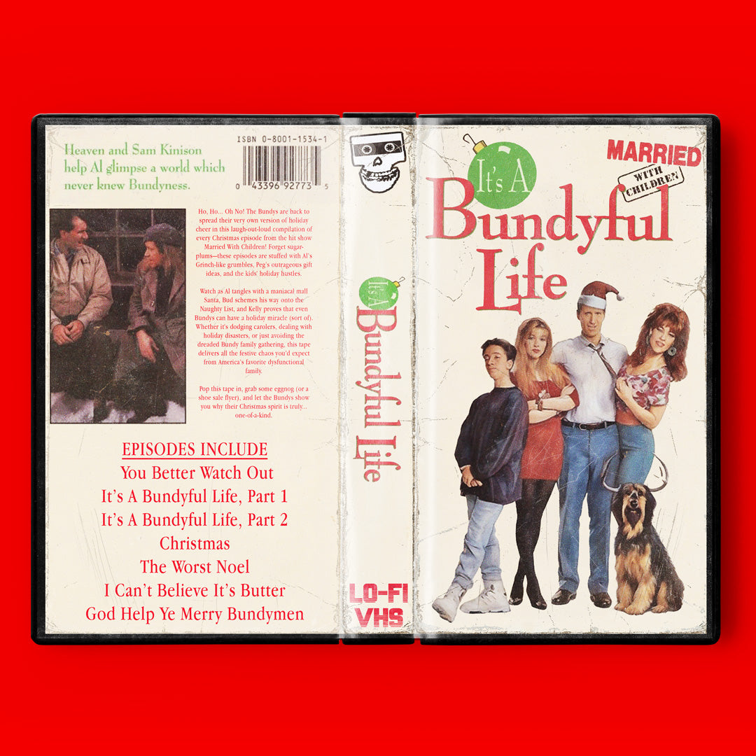 It's A Bundyful Life VHS Artifact Christmas Married With Children