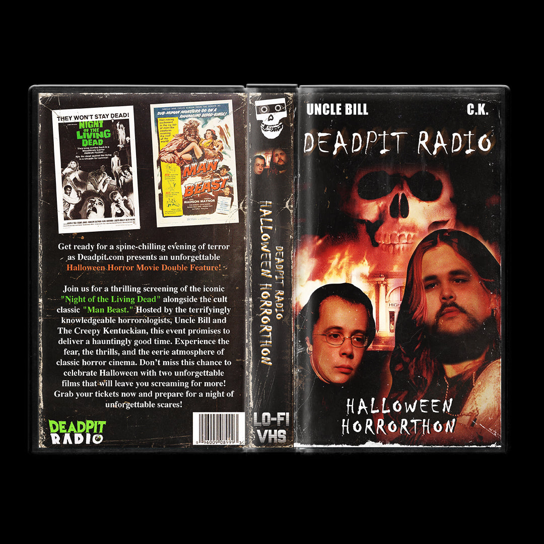 Deadpit Radio Halloween Horrorthon VHS Artifact Horror