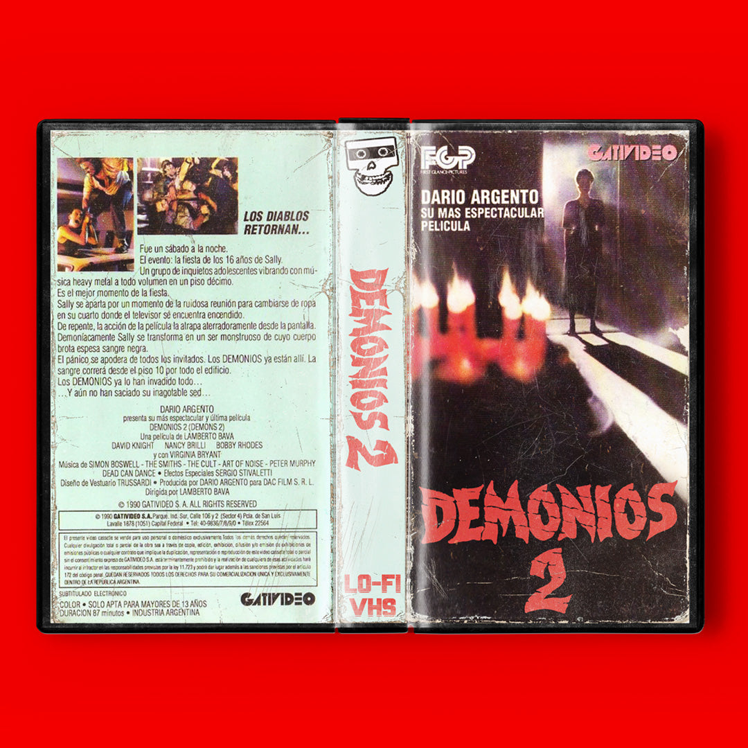 Demons 2 VHS Artifact Horror