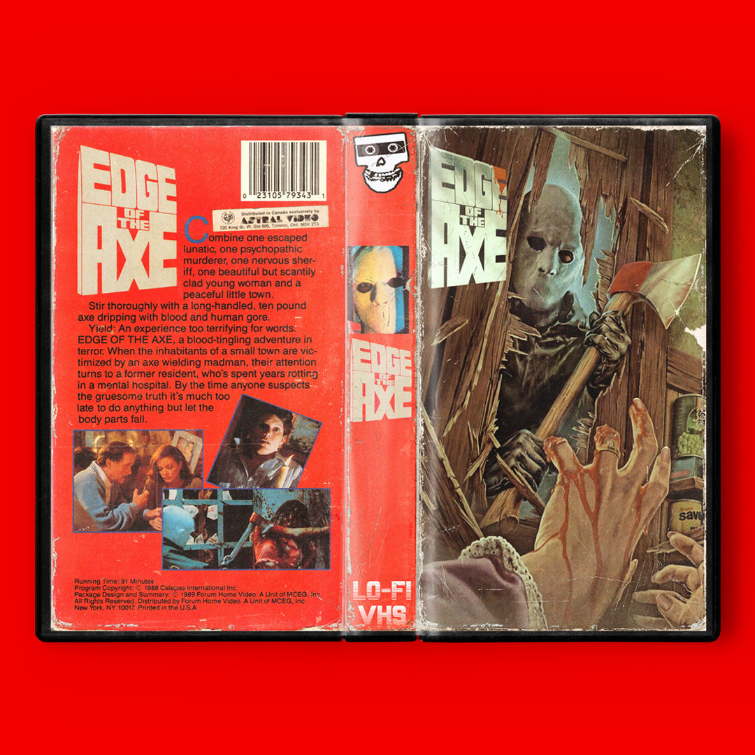 Edge Of The Axe VHS Artifact Horror Cult