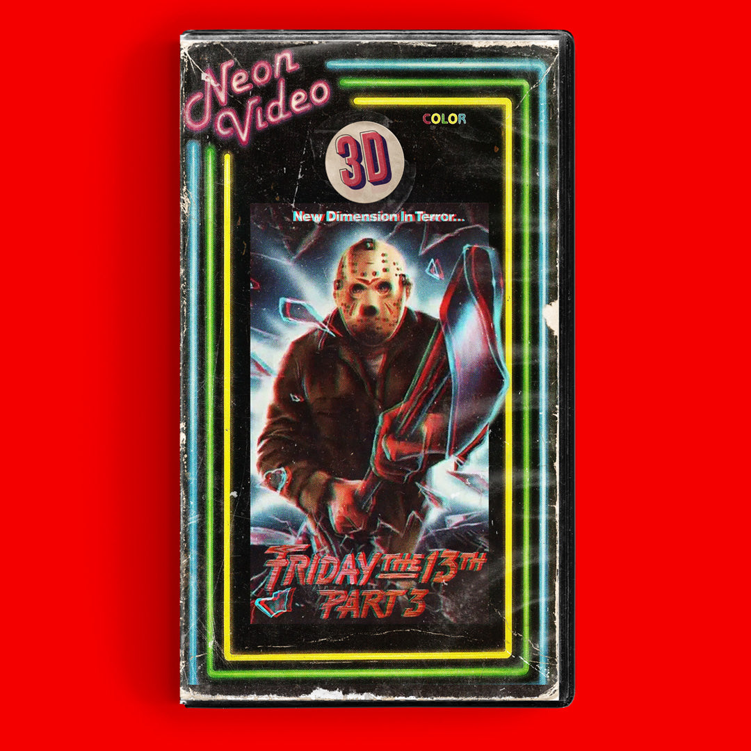 Friday The 13th Part 3 in 3D VHS Artifact Horror