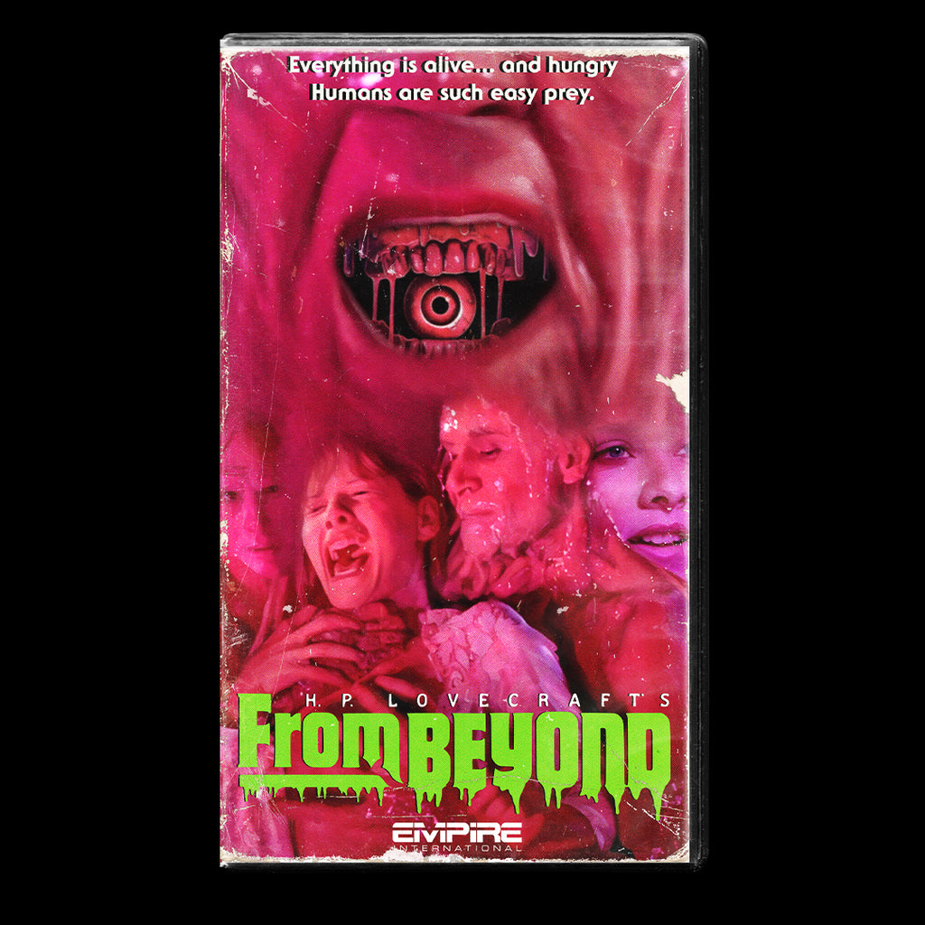 From Beyond VHS Artifact Horror