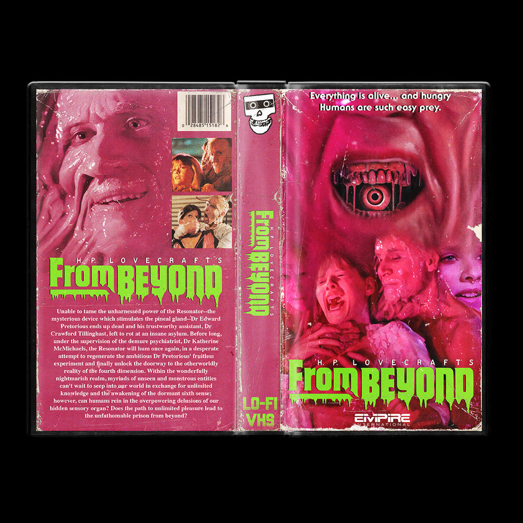 From Beyond VHS Artifact Horror