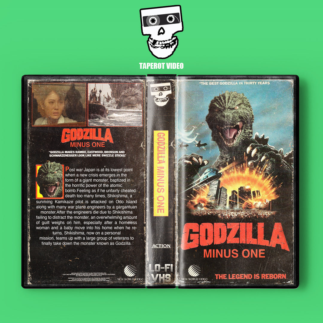 Godzilla Minus One VHS Artifact Cult