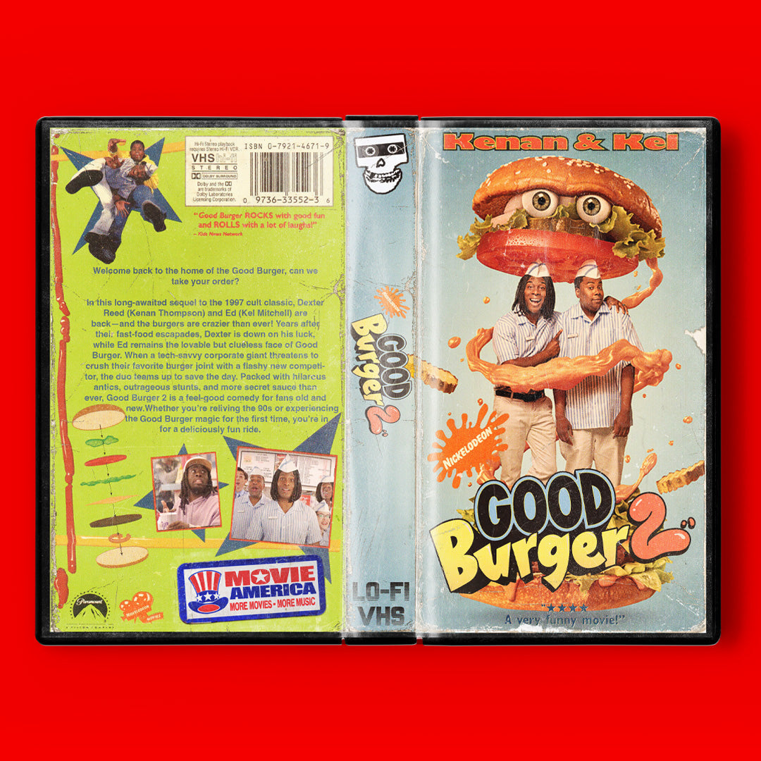 Good Burger 2 VHS Artifact Comedy NICK