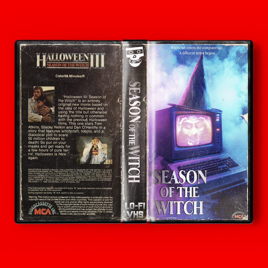 Halloween 3 Season Of The Witch VHS Artifact Horror