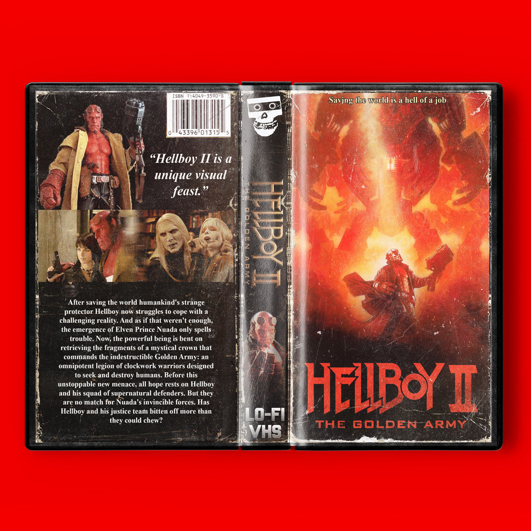 Hellboy 2 The Golden Army VHS Artifact Horror
