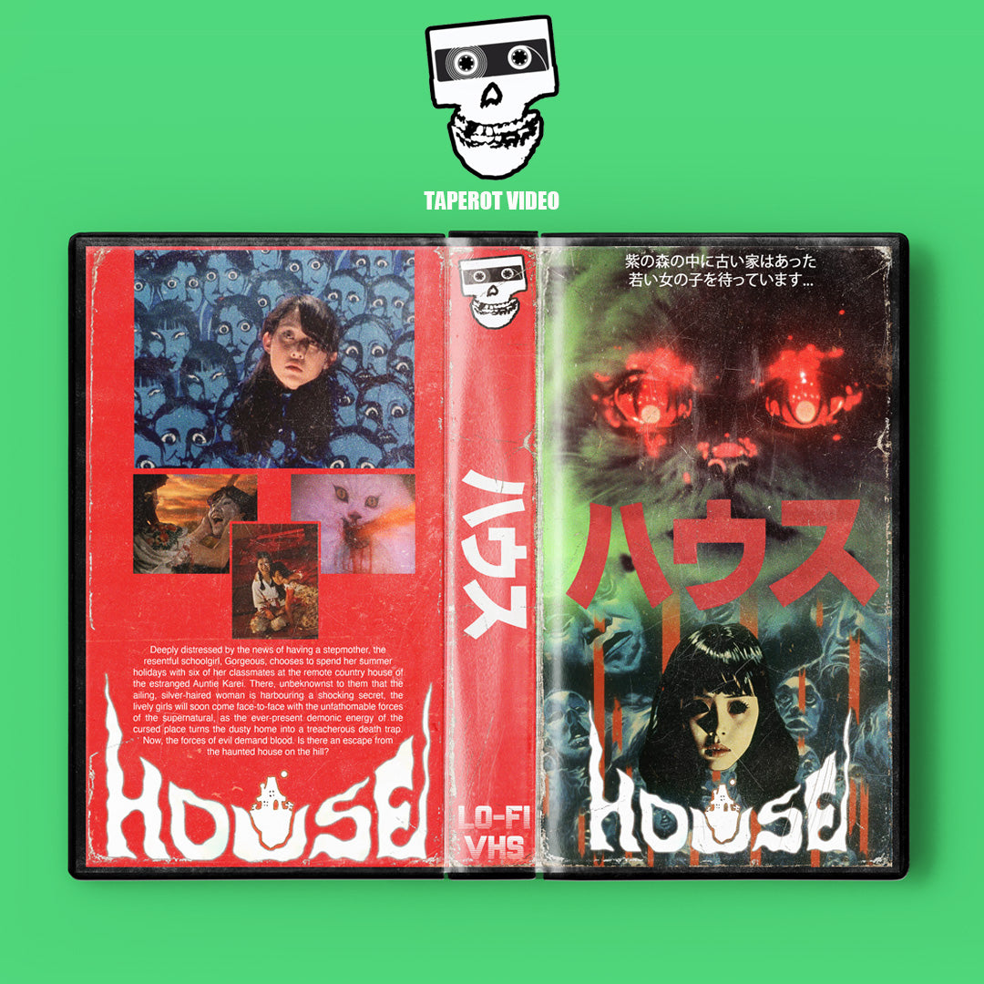 House 1977 VHS Artifact Cult Classic Horror