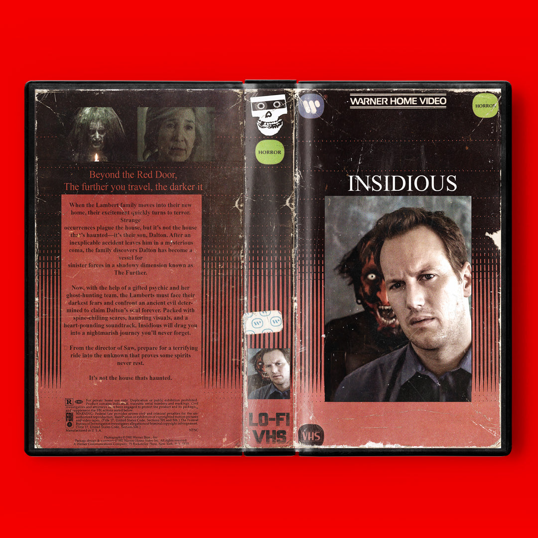 Insidious WB Variant VHS Artifact Horror