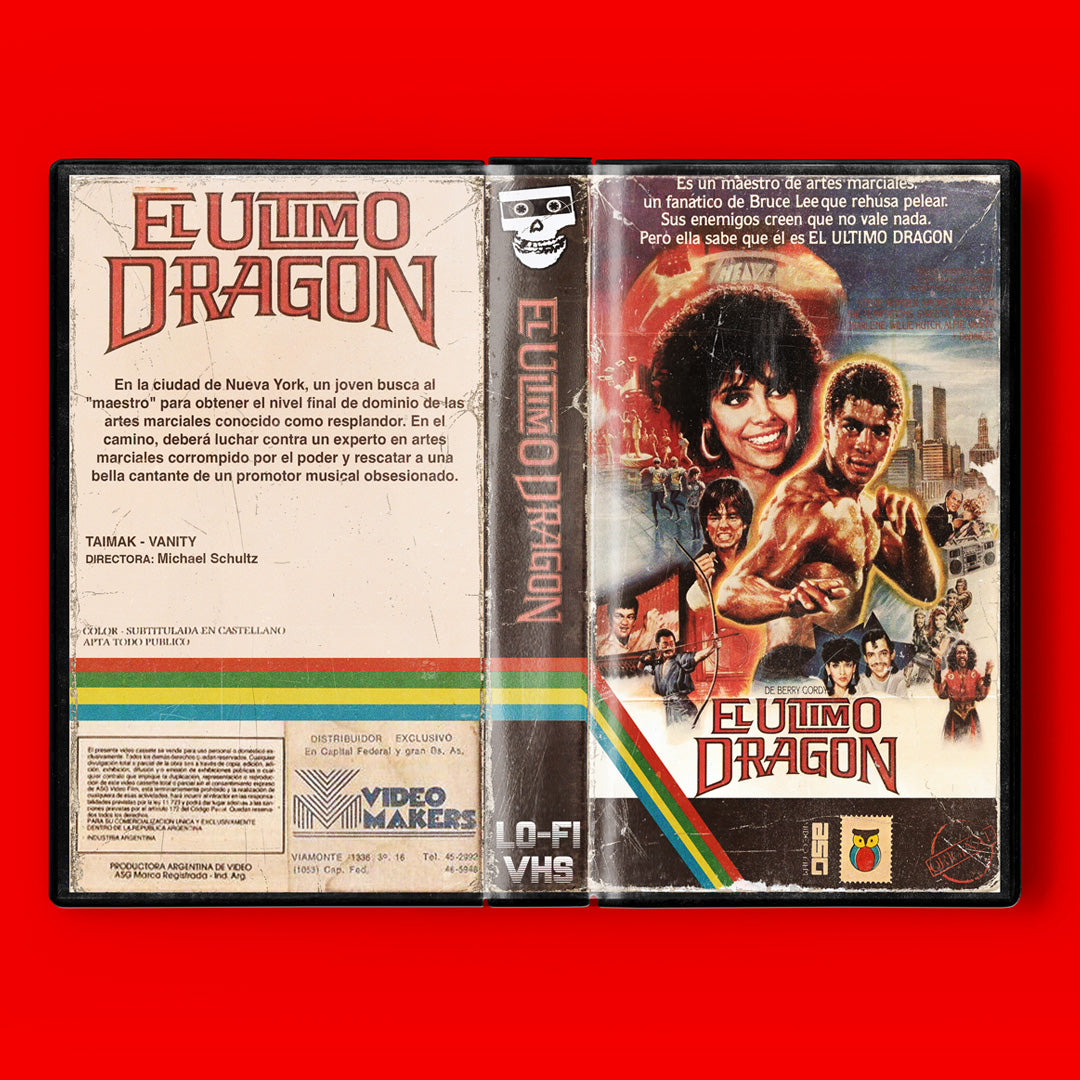 The Last Dragon VHS Artifact Martial Arts