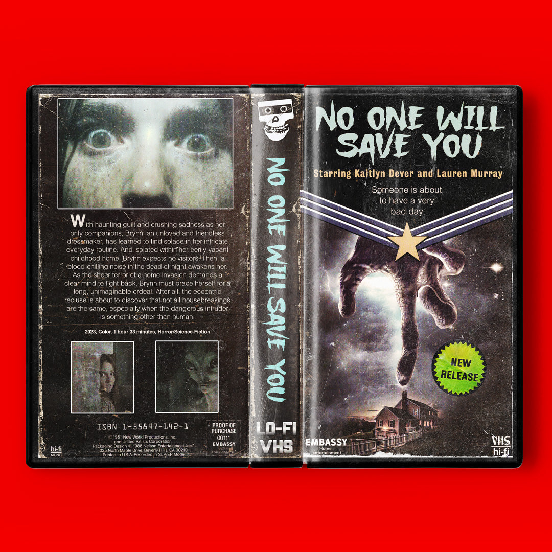 No One Will Save You VHS Artifact Horror Sci-fi