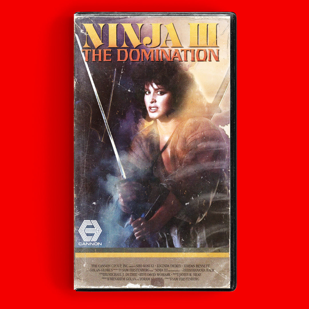 Ninja lll The Domination VHS Artifact Martial Arts