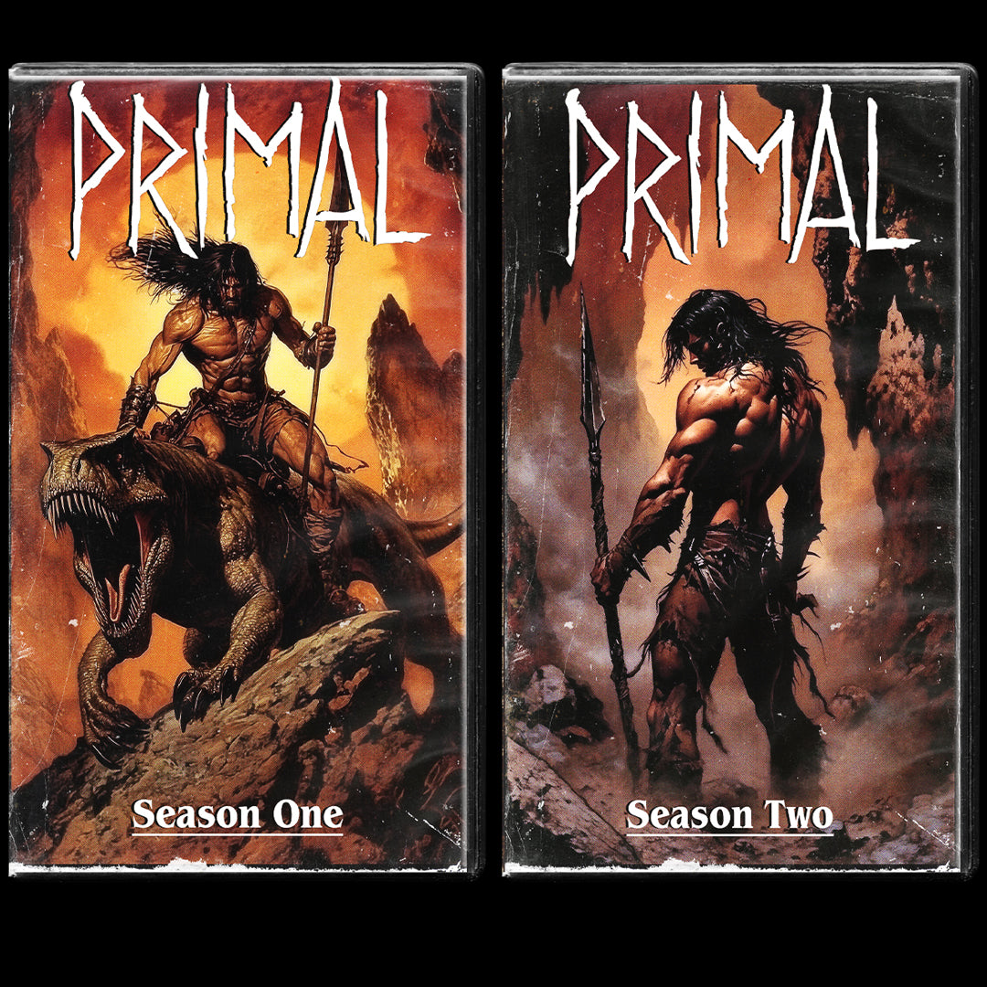 Primal Season One & Two Set VHS Artifact Animated