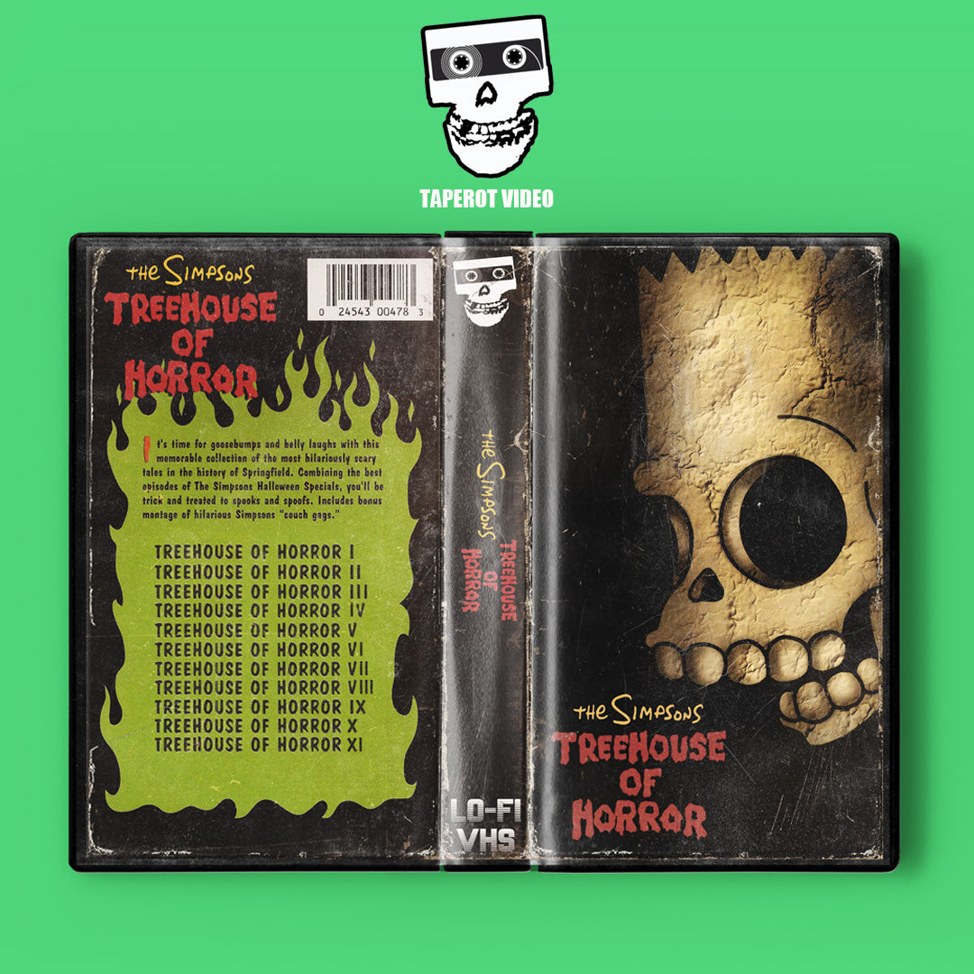 The Simpsons Treehouse Of Horrors Volume One VHS Artifact