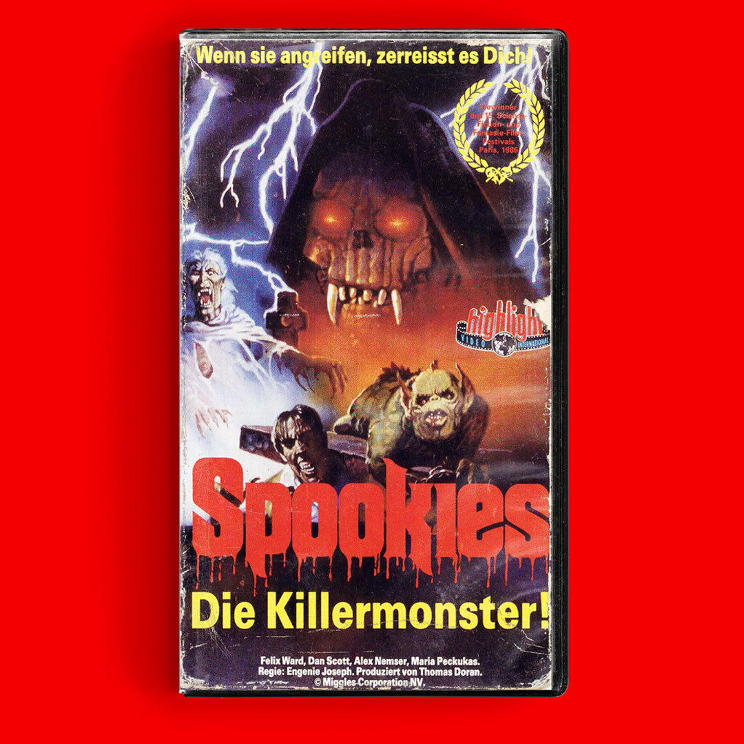 Spookies VHS Artifact Horror