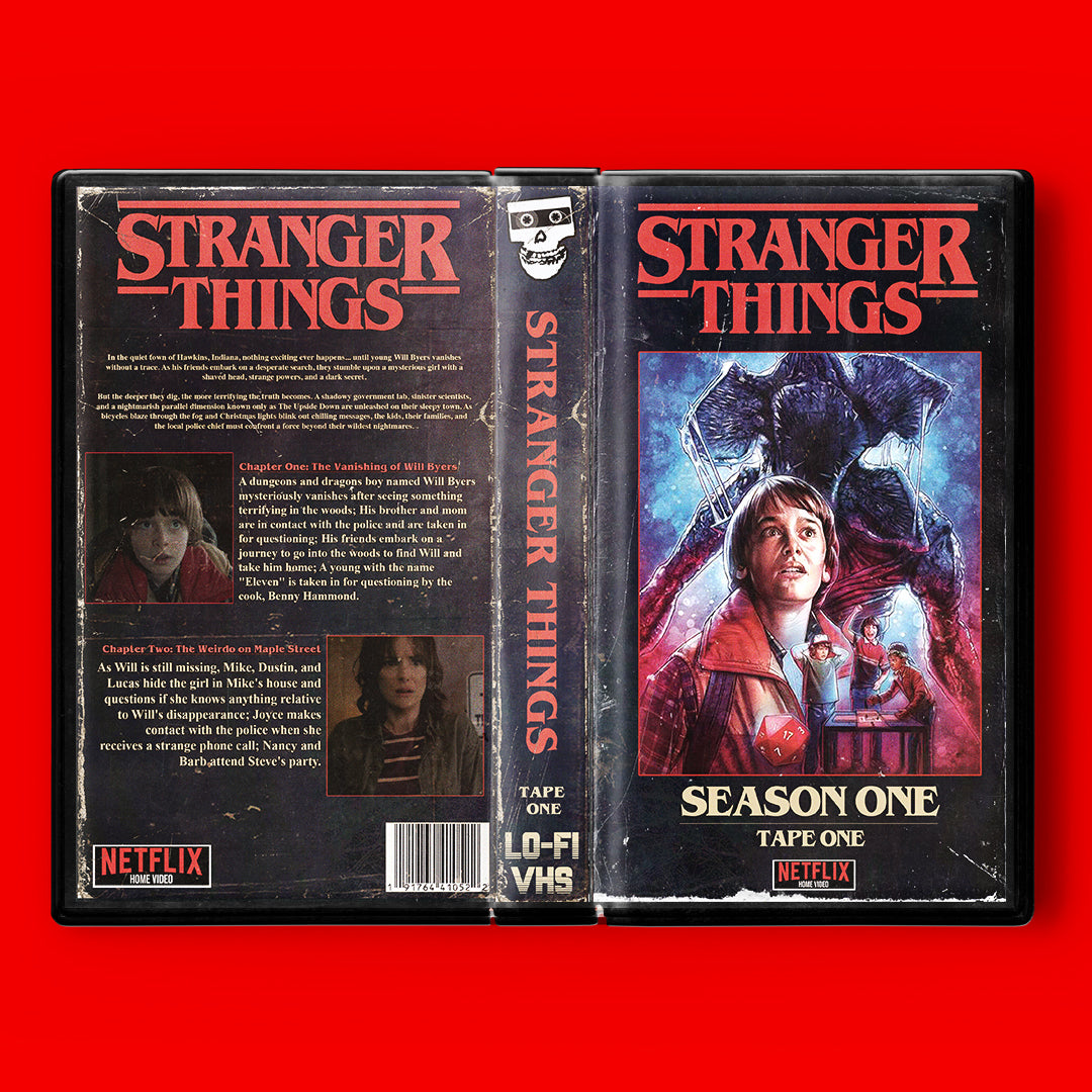 Stranger Things Season One Volume One VHS Artifact