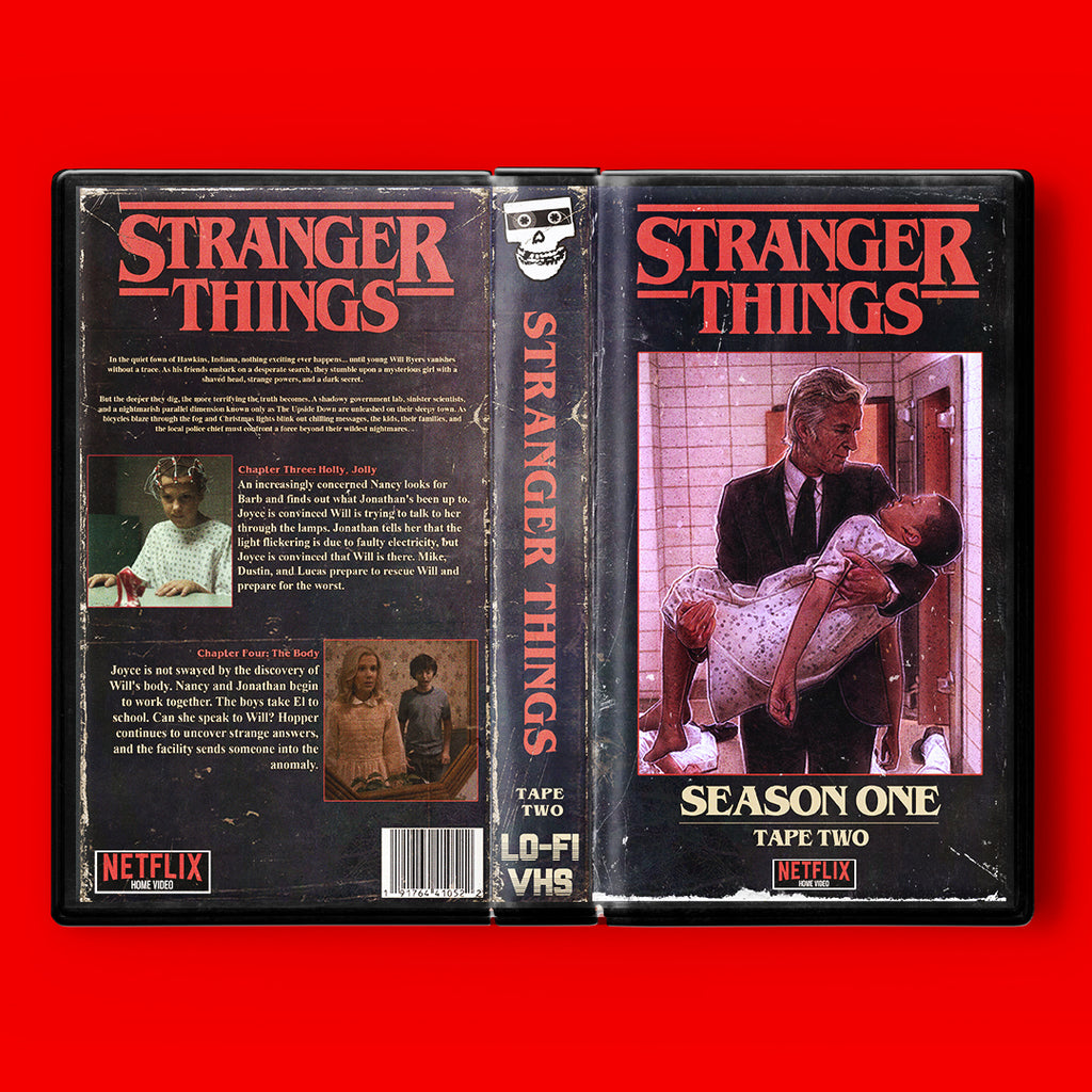 Stranger Things Season One Complete Set VHS Artifact
