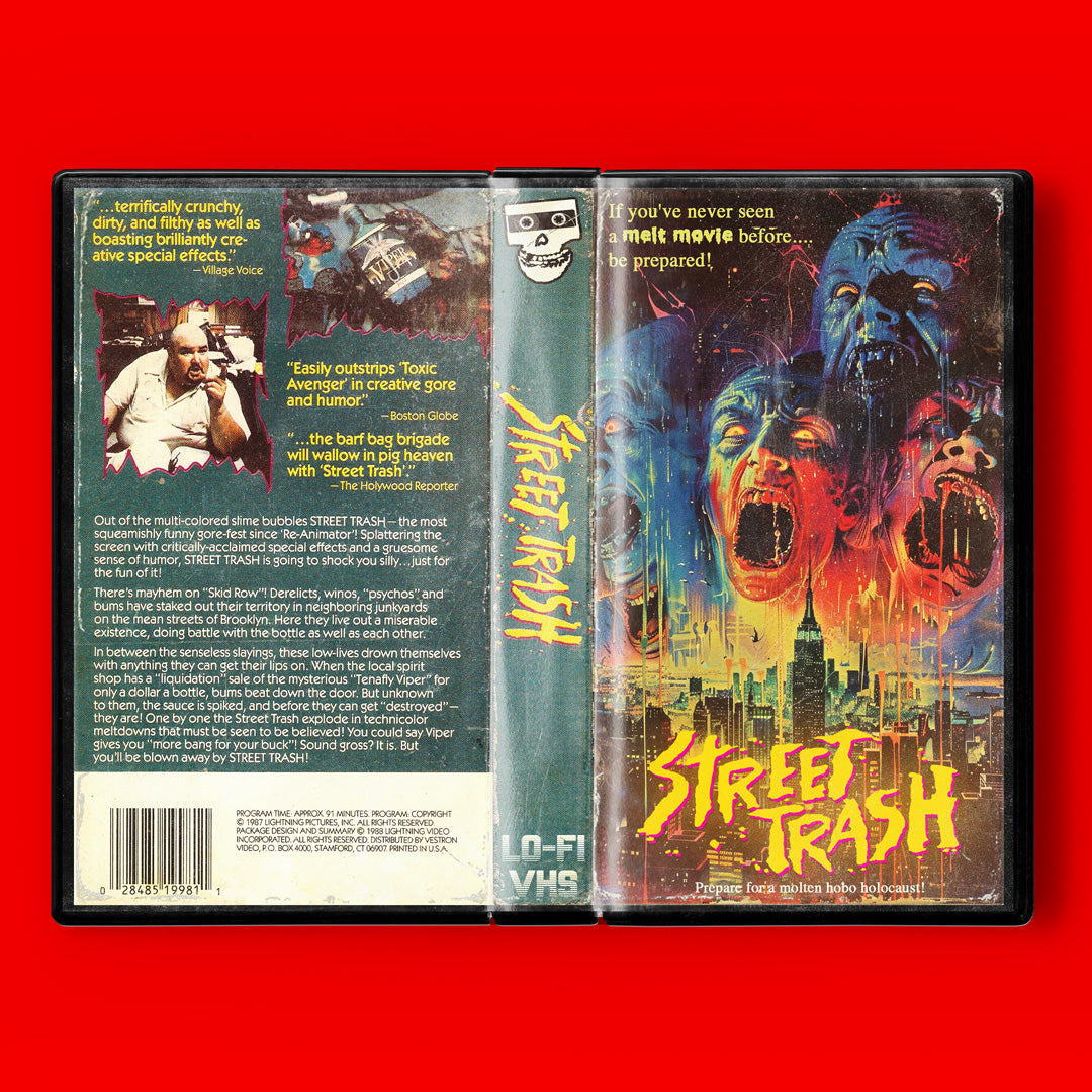 Street Trash VHS Artifact Horror Cult Classic