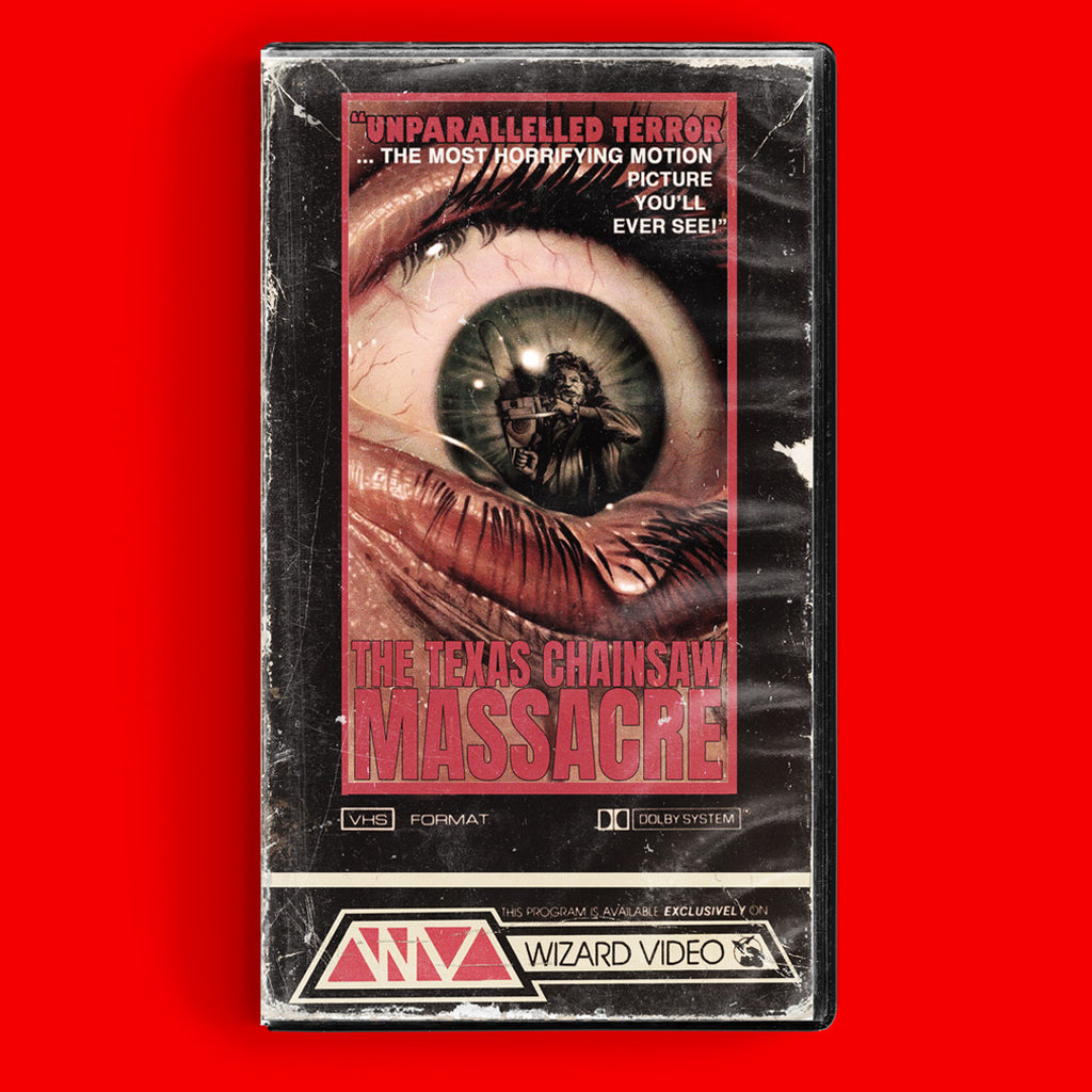The Texas Chainsaw Massacre VHS Artifact Horror Cult Classic