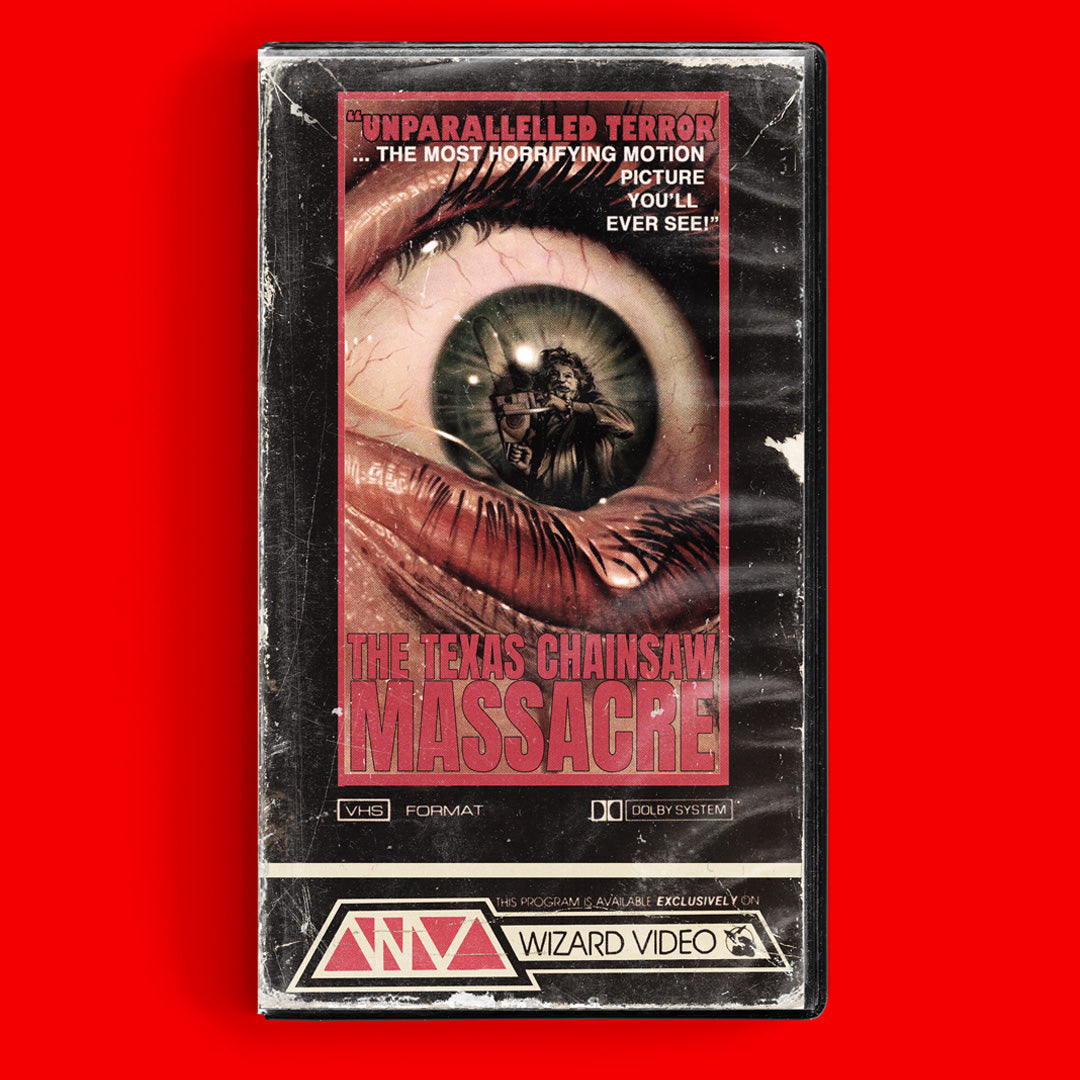 The Texas Chainsaw Massacre VHS Artifact Horror Cult Classic