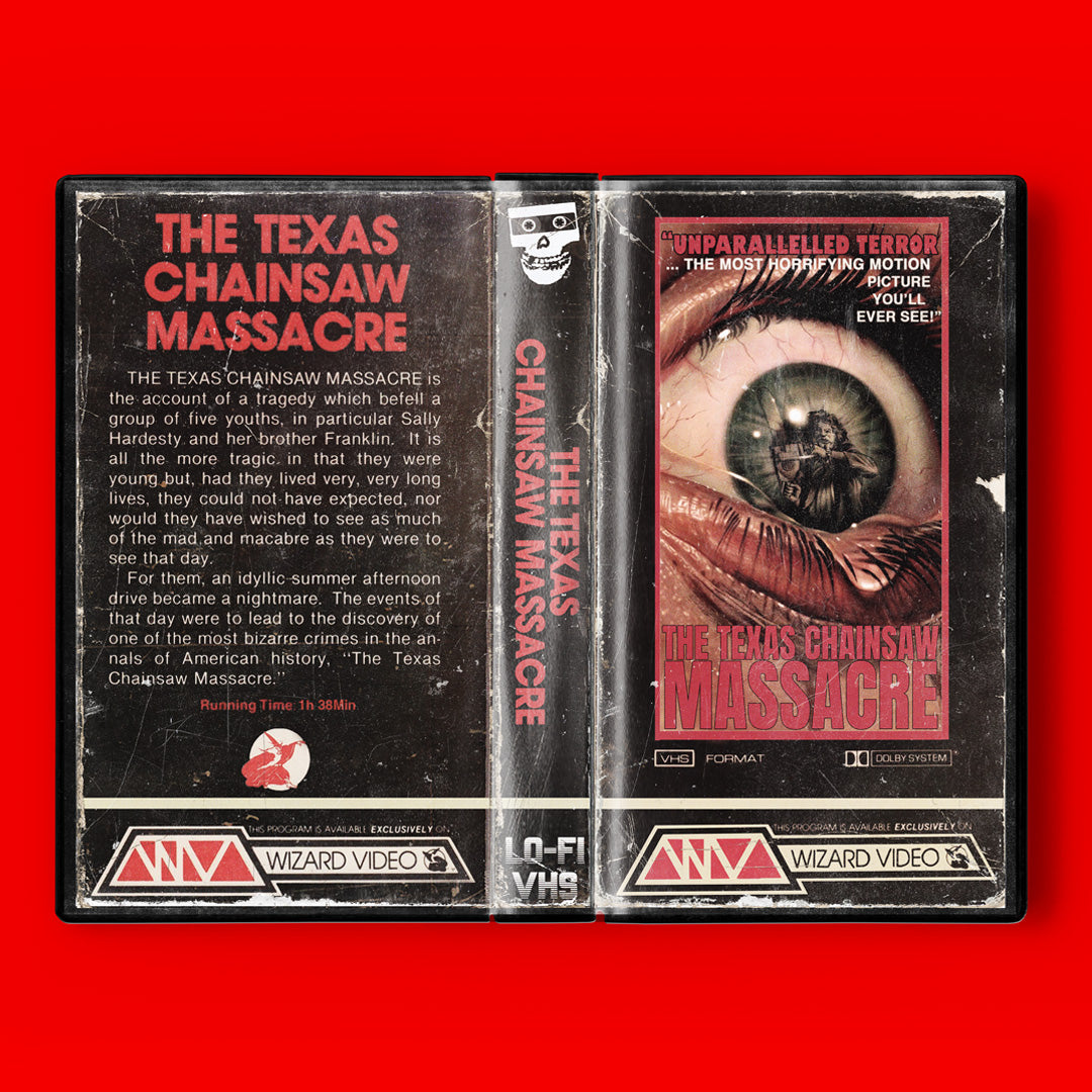 The Texas Chainsaw Massacre VHS Artifact Horror Cult Classic