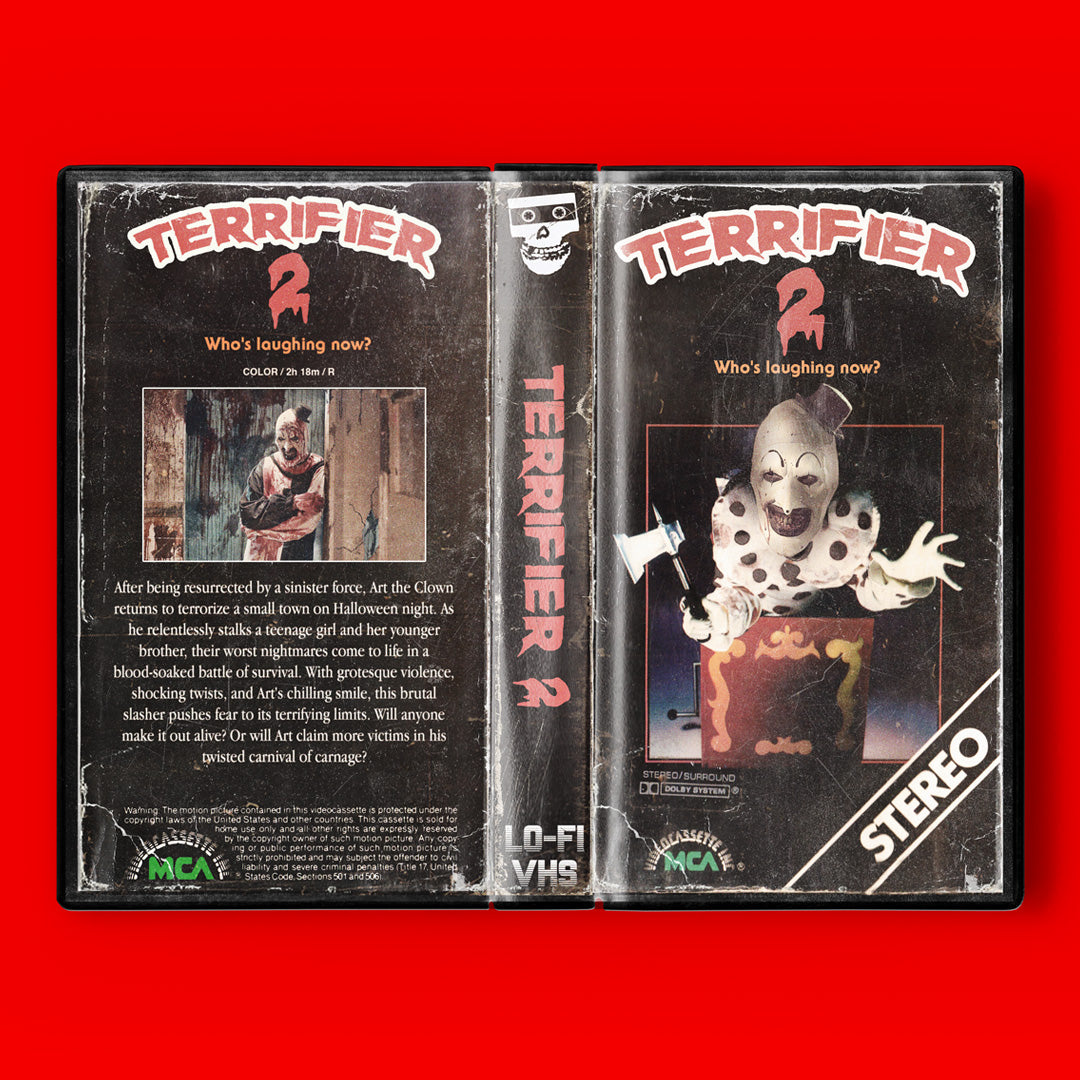 Terrifier 2 VHS Artifact Horror