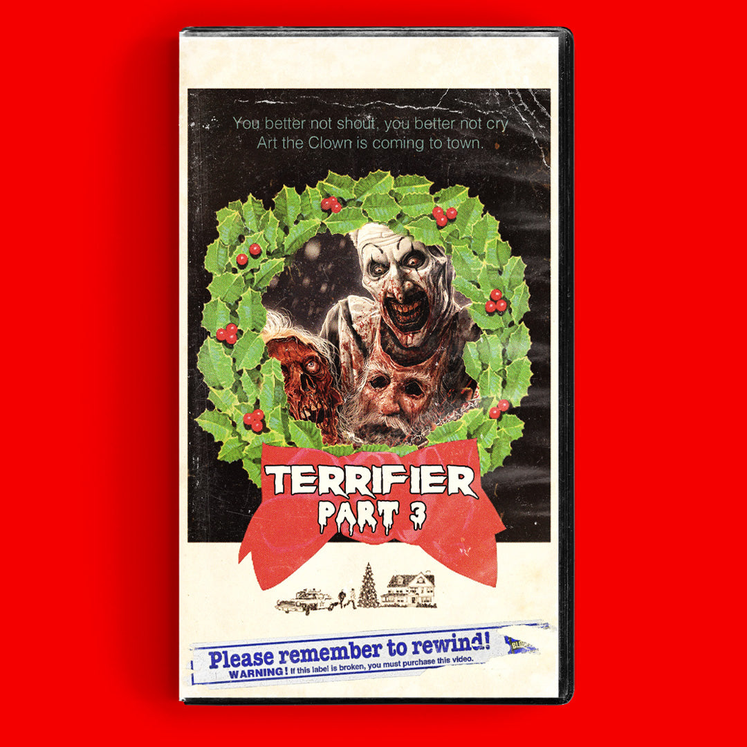 Terrifier 3 VHS Artifact Horror
