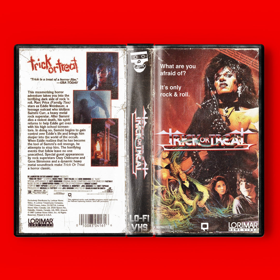 Trick Or Treat VHS Artifact Horror