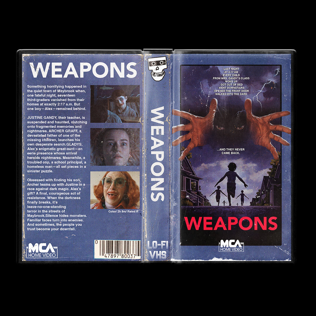Weapons VHS Artifact Horror