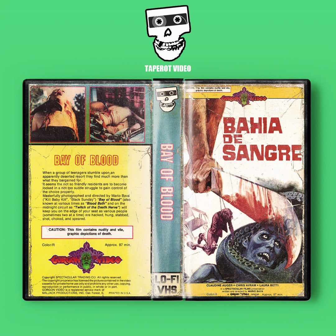 Bay Of Blood VHS Artifact Horror