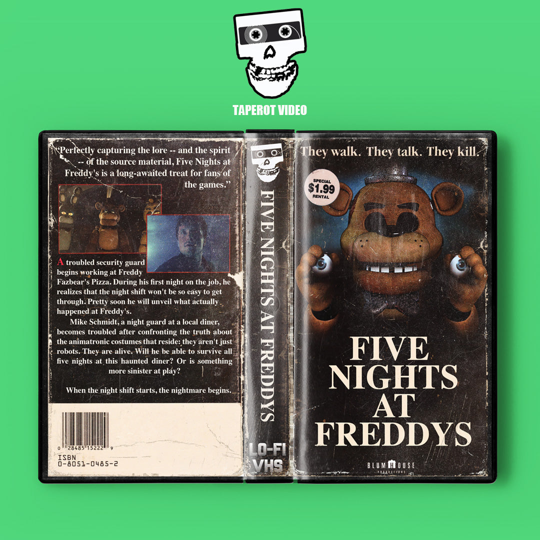 Five Nights At Freddys FNAF VHS Artifact
