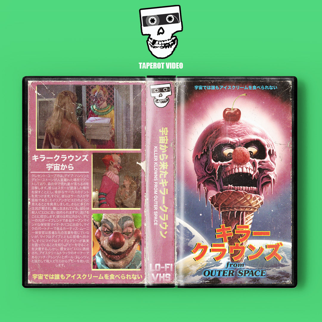 Killer Klowns From Outer Space VHS Artifact